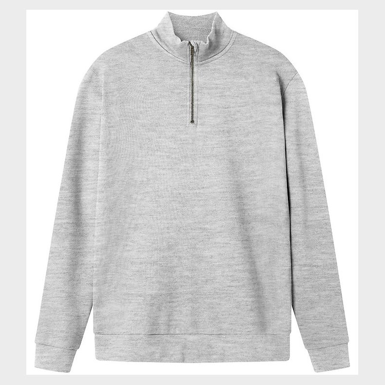 LMTD Bluse - Noos - NlnNizu - Halv Lynls - Light Grey Melange