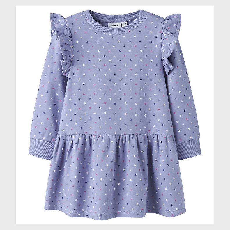 Name It Kjole - NmfFoeana - Purple Impression