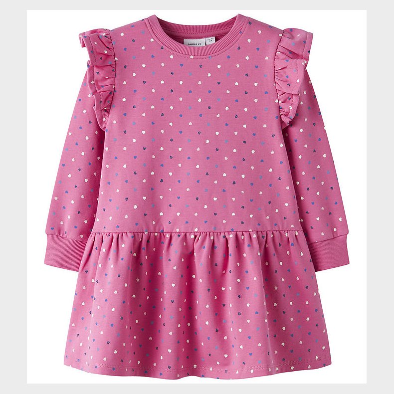Name It Kjole - NmfOeana - Pink Power