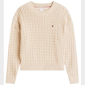 Tommy Hilfiger Bluse - Strik - Malted Milk Heather