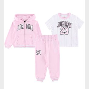 Jordan Sweats�t - Pink Foam/Hvid