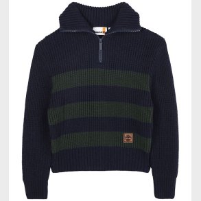 Timberland Bluse m. Lynls - Strik - Navy/Grn