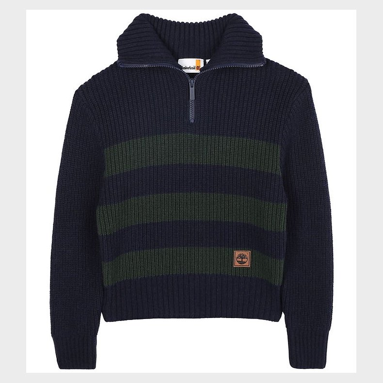 Timberland Bluse m. Lynls - Strik - Navy/Grn