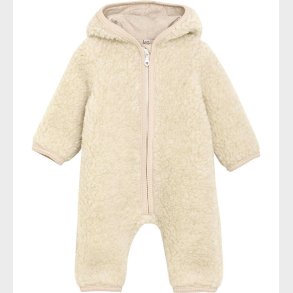 Huttelihut Kredragt - Uldfleece - Teddy - Cement