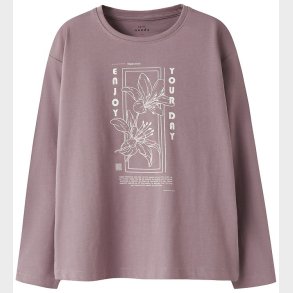 Name It Bluse - NkfVeen - Toadstool/Enjoy Your Day