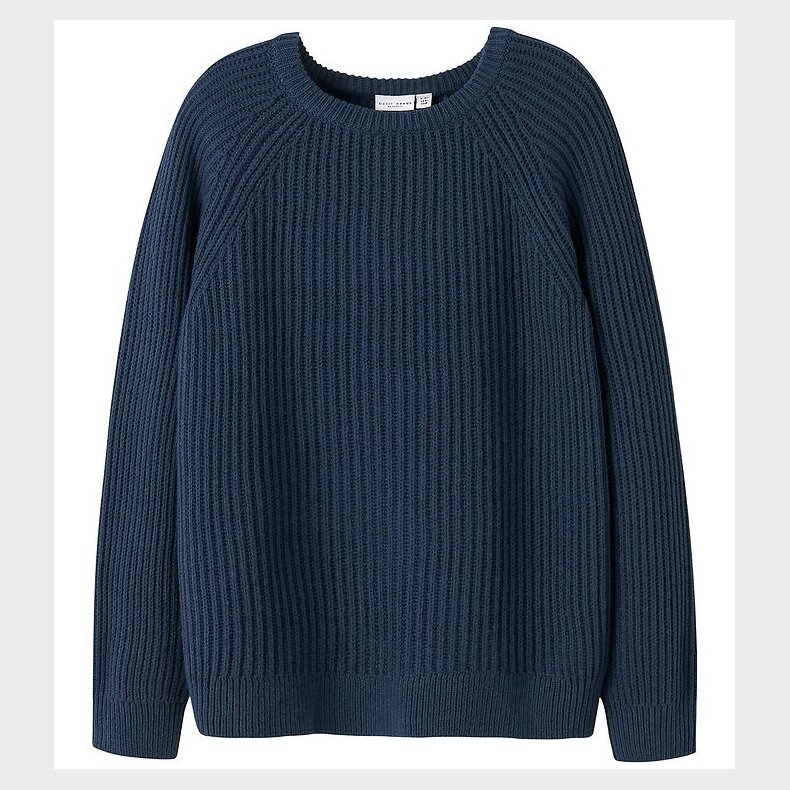 Name It bluse - Strik - NkmVolly - Insignia Blue