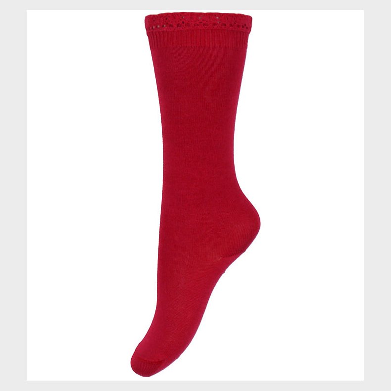 Condor Knstrmper m. Flse - Red Velvet