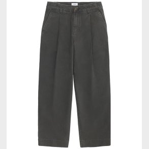 Grunt Bukser - GrCurtis - Pleat - Dark Grey