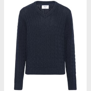 Grunt Bluse - Strik - GrAron - Navy