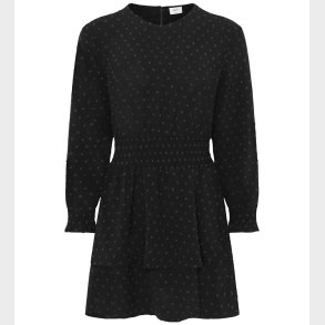 Grunt Kjole - GrSpelug - Dot - Black