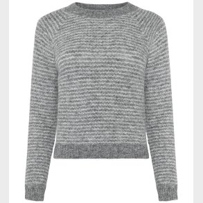 Grunt Bluse - Strik - GrCienne - Dark Grey