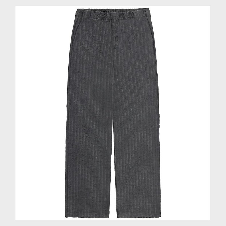 Grunt Bukser - GrLotte - Pin - Dark Grey