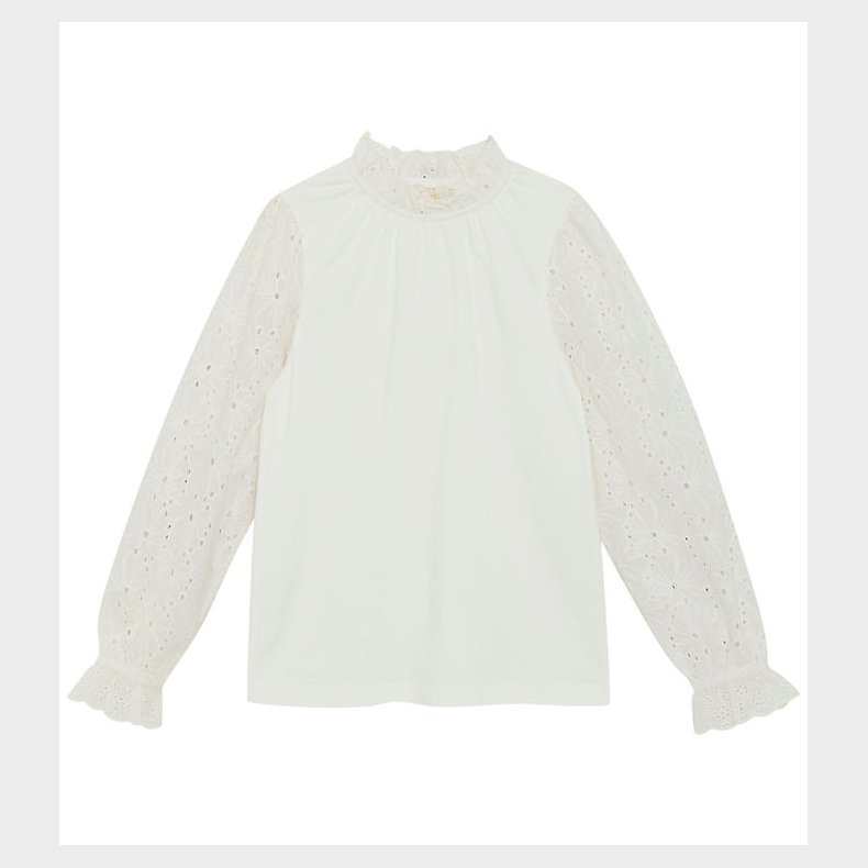 Creamie Bluse - Cloud