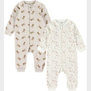 Pippi Baby Heldragter - Natdragter - 2-pak - Violet Ice