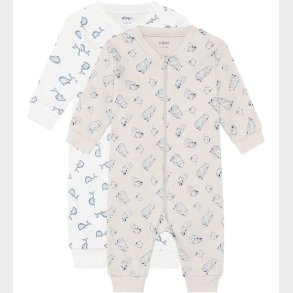 Pippi Baby Heldragter - Natdragter - 2-pak - Flint Stone