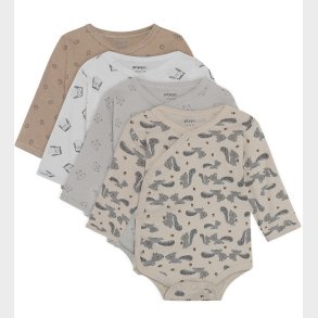 Pippi Baby Body l/ - 4-pak - Rainy Day