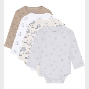 Pippi Baby Body l/ - 4-pak - Rainy Day