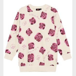 LEGO® Wear Tunika - Sweat - LwSasha 600 - Hvid m. Roser