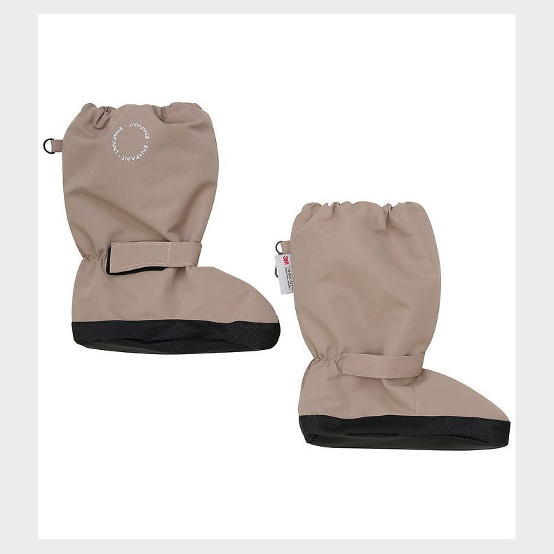 En Fant Overtrkssko m. Fleece - Fungi