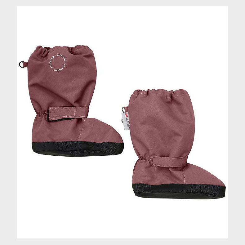 En Fant Ovretrkssko m. Fleece - Rose Taupe