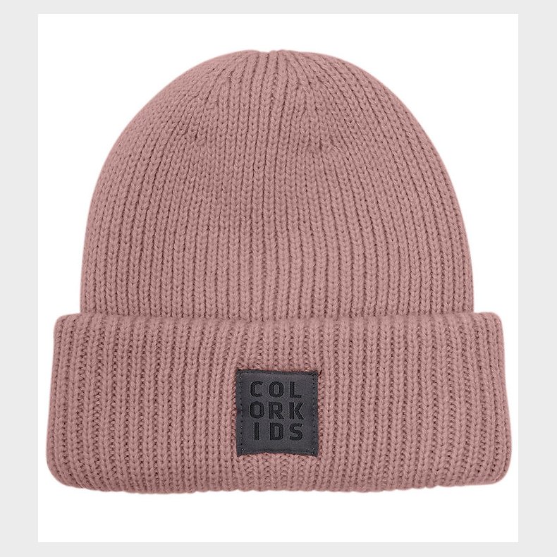 Color Kids Hue - Beanie - Uld - Woodrose