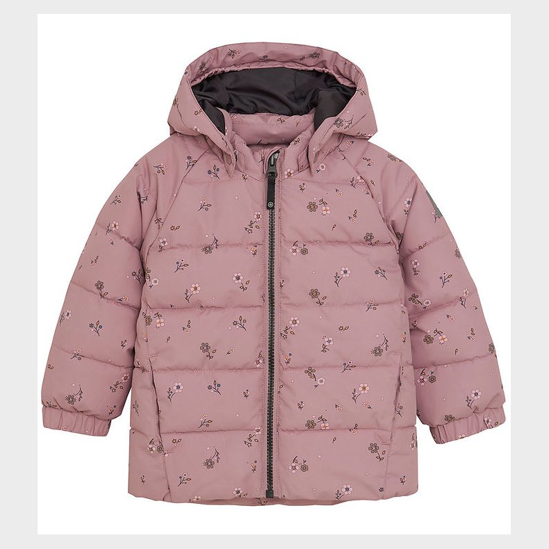 Color Kids Dunjakke - Quilt & AOP - Woodrose
