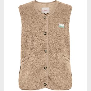 Kids Only Vest - KogBaby - Fleece - Cuban Sand/Vintage Badge