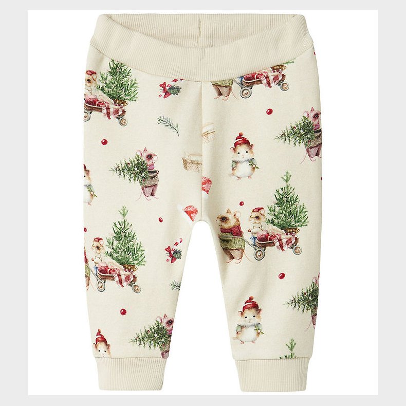 Name it Sweatpants - NbnRenu - Peyote Melange