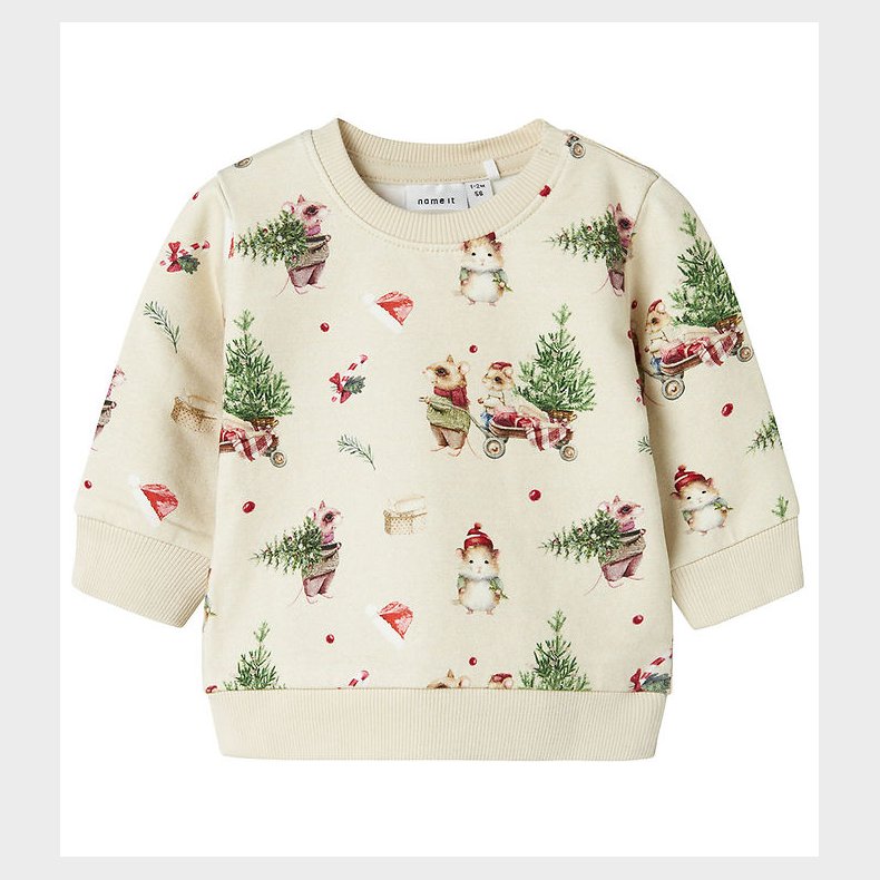 Name it Sweatshirt - NbnRenu - Peyote Melange