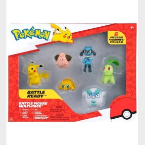 Pokmon Battle Figure - 6-Pak