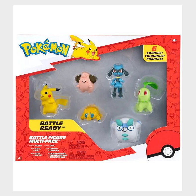 Pokmon Battle Figure - 6-Pak