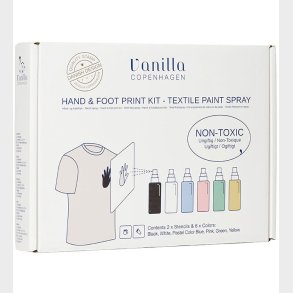 Vanilla Copenhagen Hnd- og Fodaftryk St - Tekstil Spray