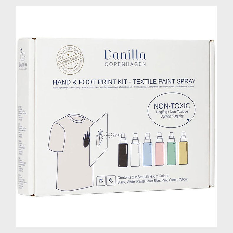 Vanilla Copenhagen Hnd- og Fodaftryk St - Tekstil Spray