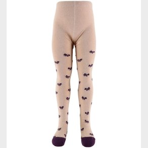 Melton Strmpebukser m. Sljfer - Glitter - Crystal Pink