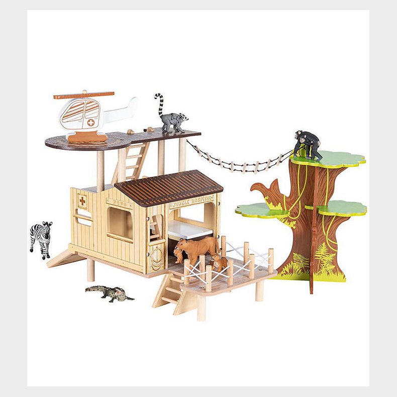 Papo Junglehospital - 47x40x31 cm