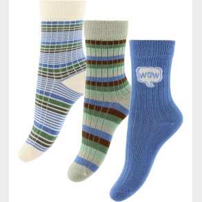 MiniPop Strmper - Bamboo - 3-Pak - Blue Mix