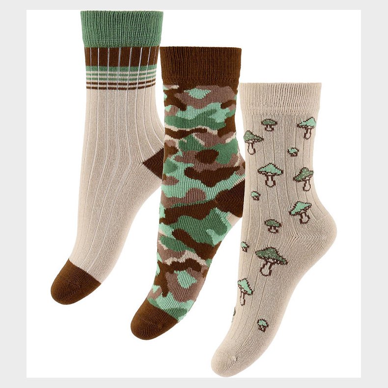 MiniPop Strmper - Bamboo - 3-Pak - Brow Mix