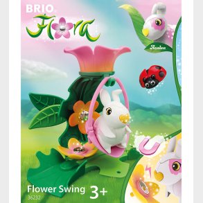 BRIO Flora Blomstergynge m. Figur - Azalea