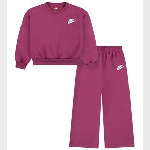 Nike Sweatst - Wide Leg - sweet Beet