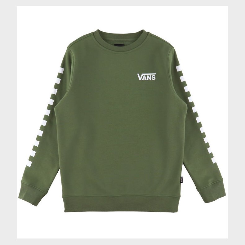 Vans Sweatshirt - Exposition Check II - Pine Forest m. Print