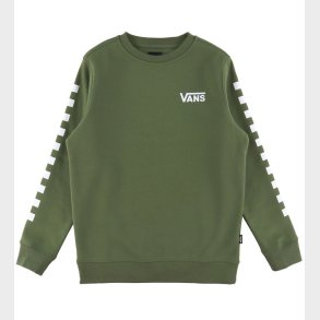 Vans Sweatshirt - Exposition Check II - Pine Forest m. Print