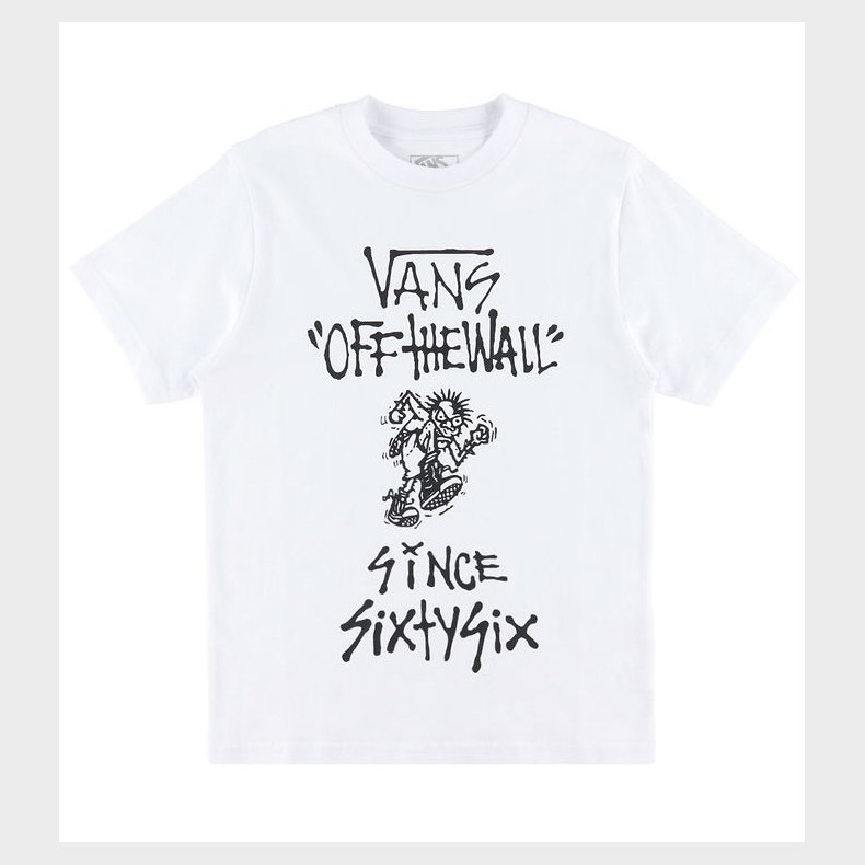 Vans T-shirt - Let Loose - Hvid m. Print