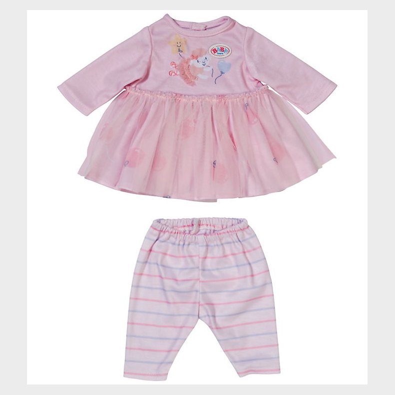 BABY Born Dukketj - Kjole/Bukser - 36 cm - Rosa