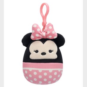 Squishmallows Bamse - 9 cm - Minnie Mouse - Clip On