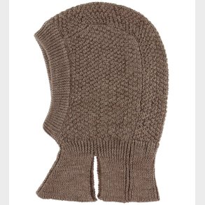 Kongs Sljd Elefanthue - Uld - 1-Lags - Strik - Fruity - Brun