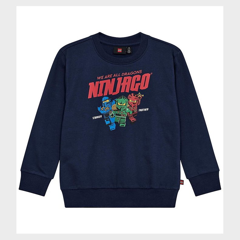 LEGO® Wear Ninjago Sweatshirt - LwSaku - M�rkebl�