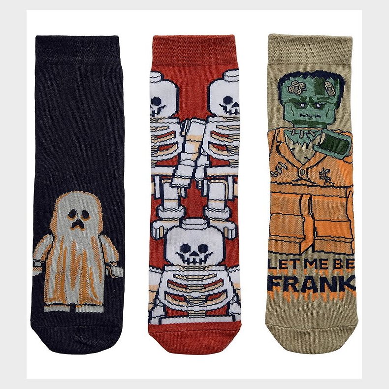 LEGO® Wear Strmper - 3-pak - LwAgan - Sort