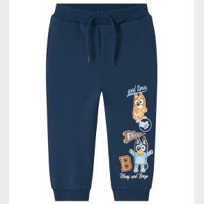 Name It Sweatpants - NmmSilas - Bluey - Insignia Blue
