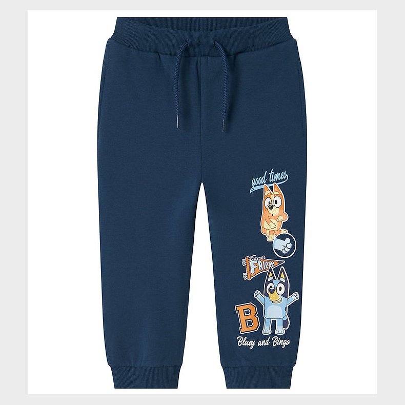 Name It Sweatpants - NmmSilas - Bluey - Insignia Blue