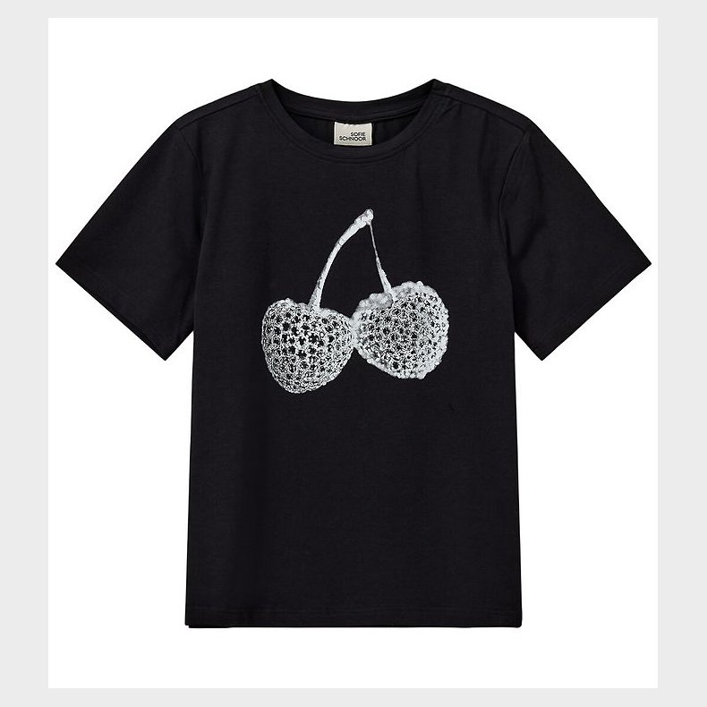 Sofie Schnoor T-shirt - ZenaSY - Sort m. Print